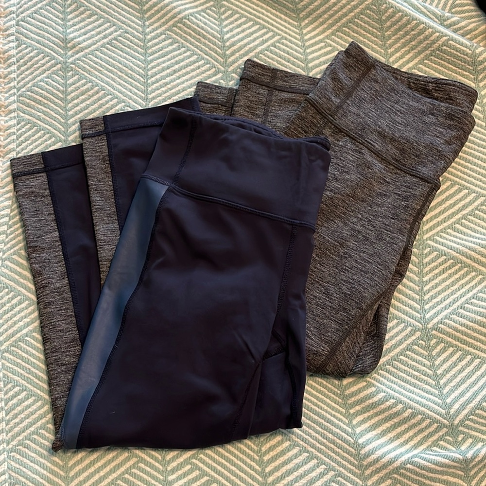 Bundle of 2 Athleta crop leggings